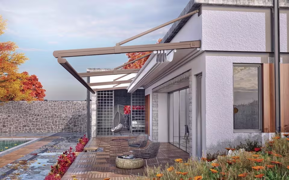 Terrassenüberdachung in Krefeld