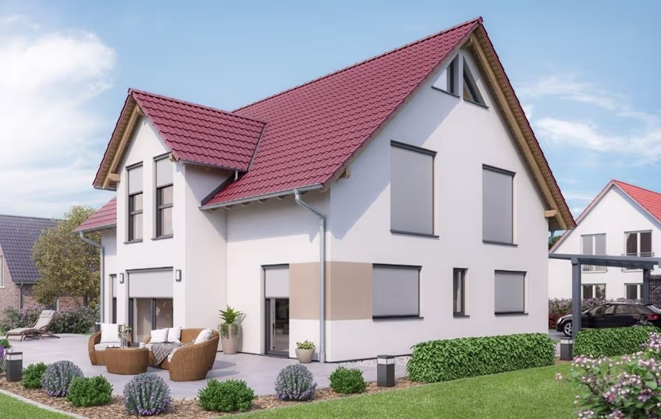 Überdachung für Hauseingangstür in Düsseldorf